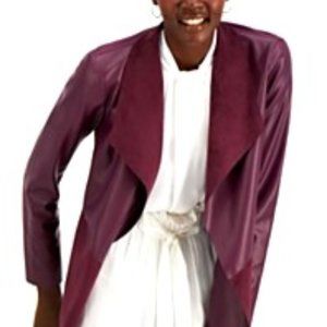 Alfani Knit -Back Mix -Media Jacket